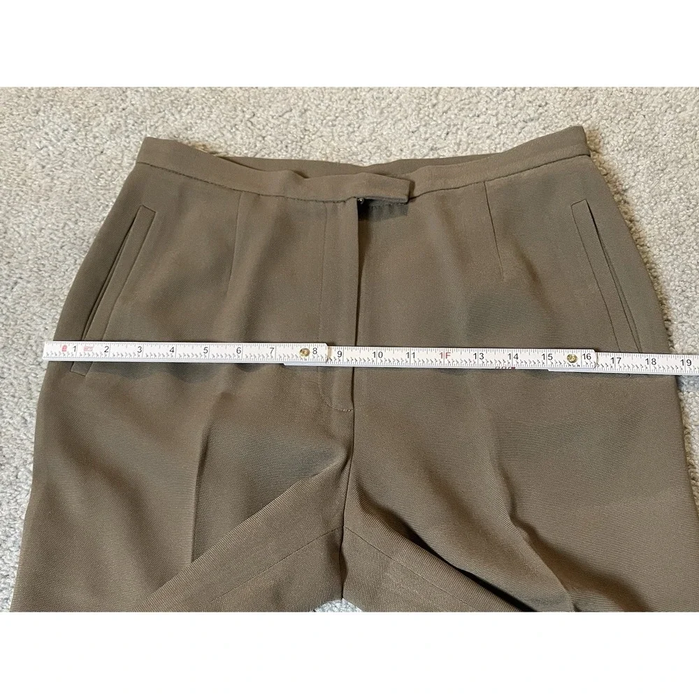 70s Rafaela 2Pc Tailored Pantsuit Womens Sz 6/8 Taupe Beige Career Business READ - Picture 11 of 16